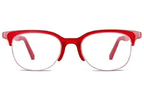 NANO Jet Okulary Unisex dla dzieci, Czerwony Kryształ/Ciemny Czerwony, 46/18