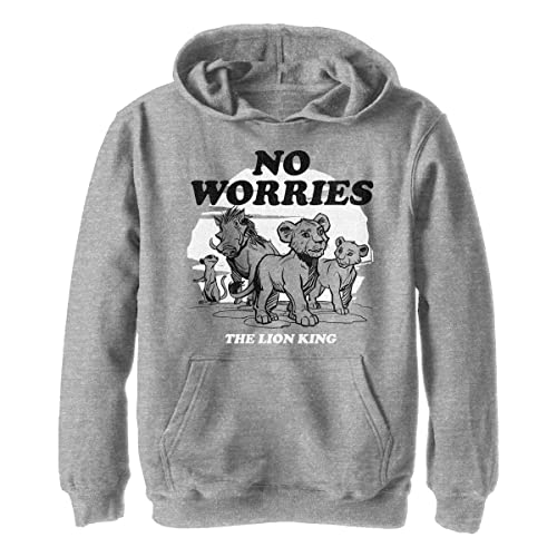 Disney No Worries Back chłopięca bluza z kapturem, Sportowy wrzos, S