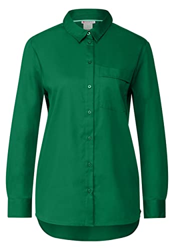 Street One Damska bluzka z długim rękawem, Brisk Green, 40