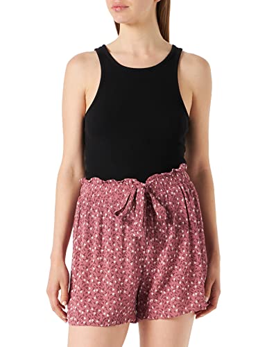 ONLY Szorty damskie Paperbag, Rose Brown/Aop:randi Ditsy, M