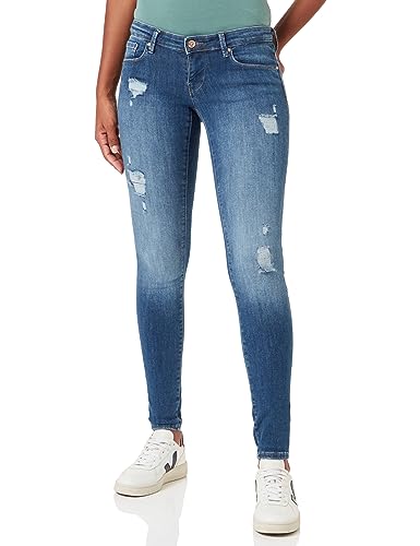 ONLY Onlcoral Sl Sk des Box DNM Skinny-fit dżinsy damskie, niebieski (medium blue denim), 32W / 32L