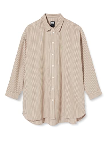 Dr. Denim Damska koszula Vanja, Nugat w paski zakwitujący, S