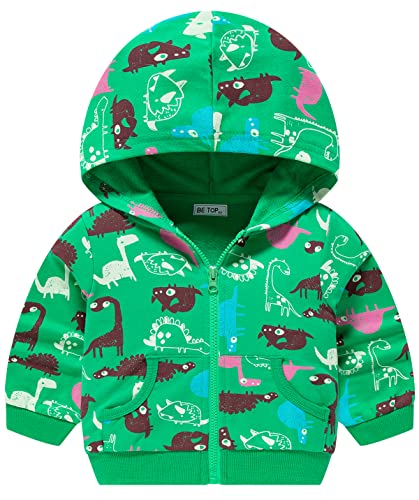 Little Hand Bluza chłopięca z kapturem, 1 dinozaur, 116