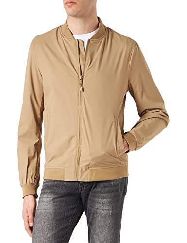 Springfield Męska kurtka Chaqueta Bomber, beżowy (beżowy/wielbłądowy)., XL