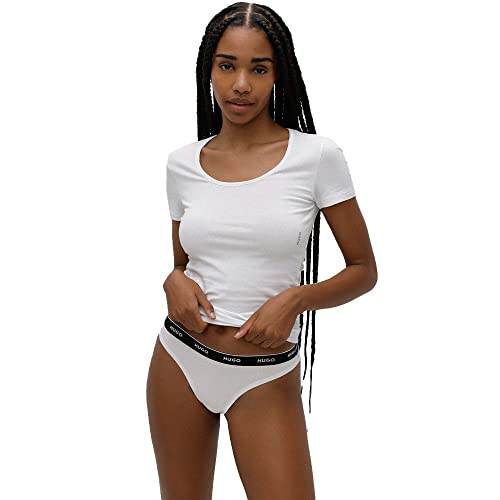 HUGO Damskie stringi Triplet Thong Stripe (opakowanie 3 szt.), Open Miscellaneous970, XXL