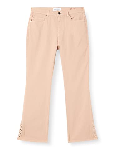 Pinko Damskie dżinsy Brenda Bootcut Bull Con Stringi, O37_beżowy rugby, 31W