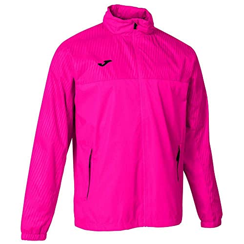 Joma Męski płaszcz przeciwdeszczowy Montreal, fluorescencyjny różowy, 3XS