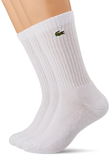 Lacoste Skarpety, Blanc/Blanc-blanc, 38.5-40.5 EU