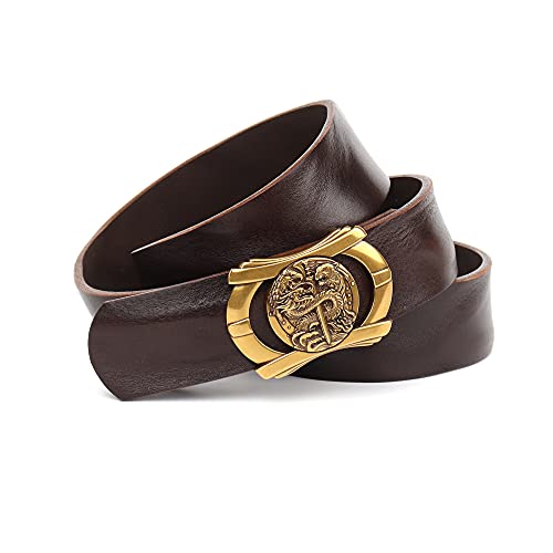 Anthoni Crown Unisex 4TOM340-80 pasek, ciemnobrązowy, 80