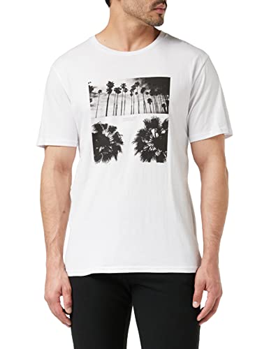 Hurley T-shirt męski Photo Palm Tee, biały, M