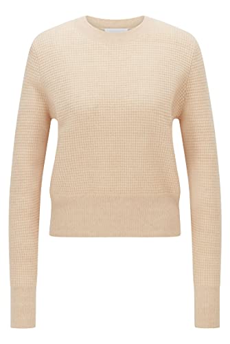 BOSS Damski sweter C_femaida, Light Beige277, M