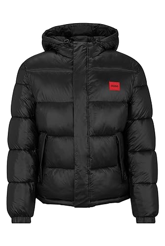 HUGO Męska kurtka wierzchnia, czarny (Black1), XS