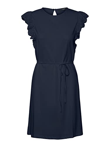 VERO MODA Damska sukienka VMELIS SL Wide Short sukienka JRS, granatowa marynarka, XS, granatowy blezer, XS