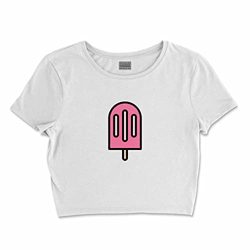 Bona Basics, Damski T-shirt basic, z nadrukiem cyfrowym, 100 bawełny, biały, swobodny, damski top, rozmiar: XL, biały, XL