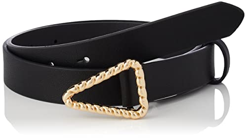 PIECES Pcnylla Jeans Belt Pb pasek damski, czarny, 85