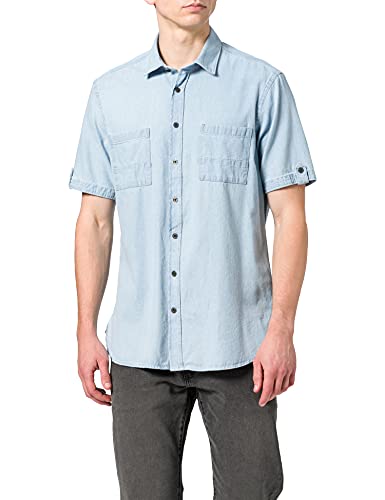 Camel Active Koszula męska 4092305s53, Sky Light, M