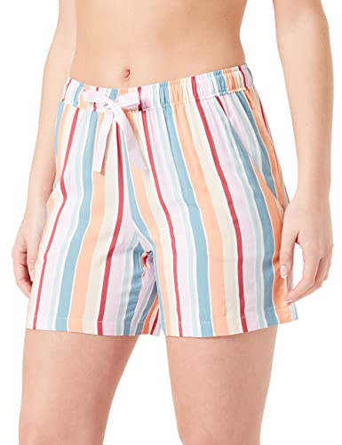 Schiesser Damskie spodnie do spania krótkie modal - mieszanka + relaks, wielokolorowa, 36