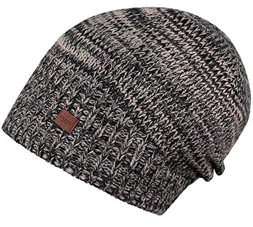 Barts Męska czapka Kunuran, czarna, jeden rozmiar