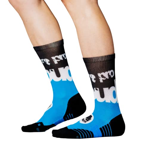 Ridefyl Unisex skarpety do jazdy na rowerze, nadruk Globero Pro, S/M, Nadruk Globero Pro, S-M