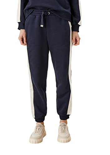 s.Oliver Women's 120.10.202.18.183.2110609 legginsy długie regular fit, granatowe, XS