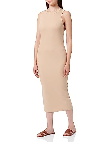 VERO MODA Vmlavender Sl Calf Dress Noos sukienka damska, Irish Cream, XS