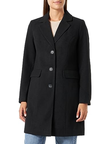 Bestseller A/S Damski płaszcz VMGIANNACINDY AW23 BOOS, czarny, S, Schwarz, S