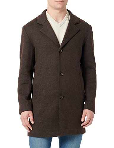 s.Oliver płaszcz męski długi rękaw, Brown, 48