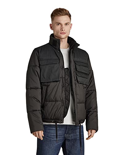 G-STAR RAW Attac Utility męska kurtka pikowana uniseks, Czarny (Dk Black D21937-D199-6484), XS