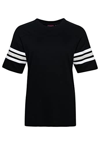 Superdry Koszula męska Vintage Quarterback Top Black/Optic 42 Damski, Czarny/Optyczny, 40