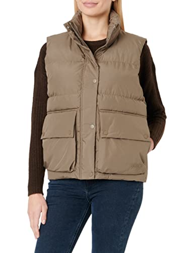 JACK & JONES Damska kamizelka Jxcarla Note Puffer Vest Sn, Morel, L