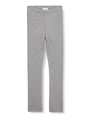 loud + proud Legginsy dziecięce, certyfikat GOTS, uniseks, szary, 122-128