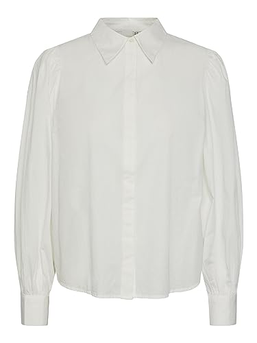 YAS Damska bluzka Yasphilly Ls Shirt S. Noos, Star White, XL