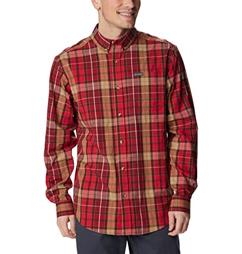 Columbia Koszula męska, Mountain Red Multi Plaid 2, XL