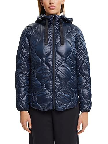 ESPRIT Damska kurtka 013EE1G370, 400/NAVY, XXL, 400/granatowy., XXL