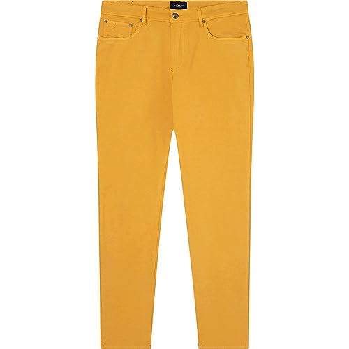 Hackett London Spodnie męskie, Żółty (musztardowy), 33W / 32L