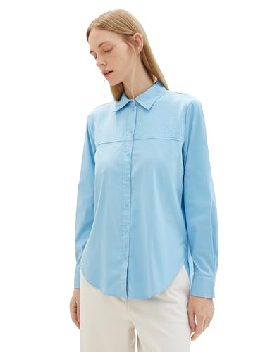 TOM TAILOR Bluzka damska, 15592 – Clear Light Blue, 46