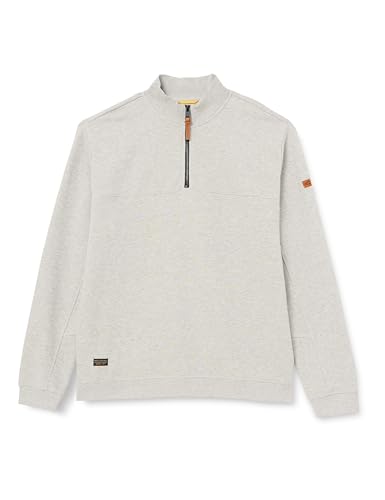 camel active sweter męski, Ciepła jasnoszara mela, 3XL