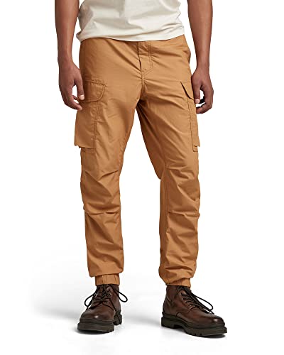 G-STAR RAW Unisex Combat Cargo Trainingshose Figi męskie, Brązowy (Chipmunk D22556-a790-3886), 35