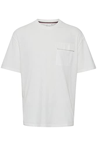 Blend Męski T-shirt, 110602/Snow biały, XL