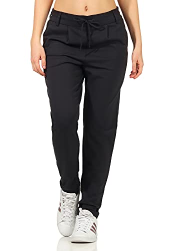 ONLY Damskie spodnie Onlpoptrash Life Easy Col Pant PNT Noos, Blue Graphite, 34-S-L