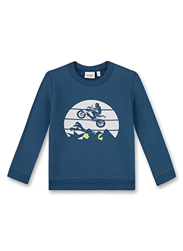 Sanetta Bluza chłopięca 126295, niebieska (sea blue), 98 (DE)