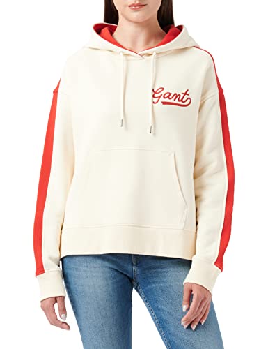 GANT Damski sweter z kapturem, Buttercream, M