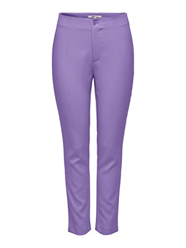 ONLY Onlastrid Life Hw Slim Cigarette Cc TLR damskie spodnie materiałowe, Paisley Purple, 40W / 32L