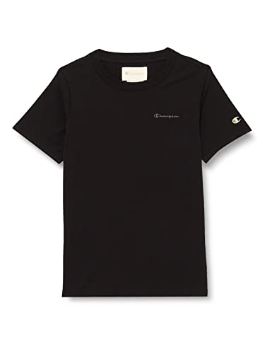 Champion Koszulka dziewczęca Eco Future Light Jersey Regular S/S, czarna, 15-16 lat