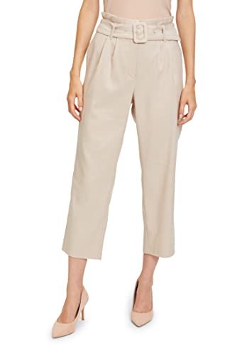 BETTY & CO WHITE Damskie spodnie Santiago klasyczne długość 7/8, Soft Nature, 44, Soft Nature, 44