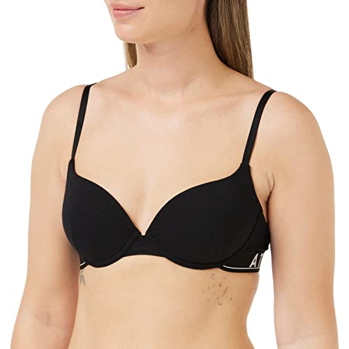 Athena - Biustonosz damski - Easy Color K999 - gładki, czarny, 80B