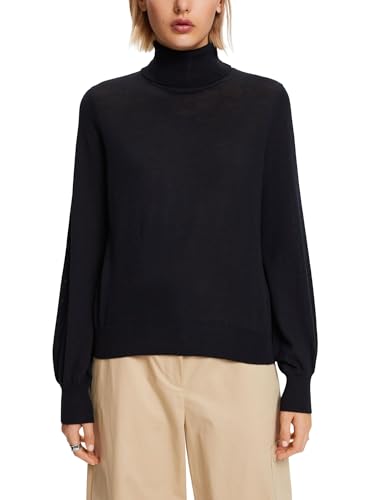 ESPRIT Sweter damski, 001/Black, S