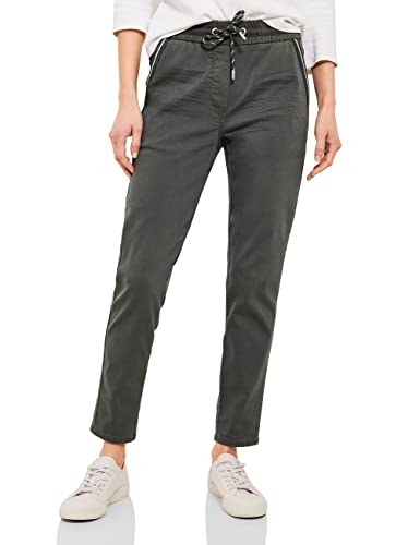 Cecil Damskie spodnie do biegania Twill, Easy khaki, XS x 28L