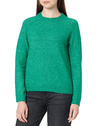 PIECES Damski sweter PCJULIANA LS O-Neck Knit NOOS BC Pulower, parakeet, M