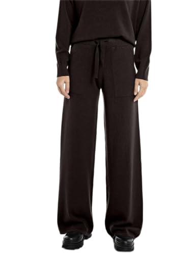 Replay Damskie spodnie z dzianiny, 601 Deep Brown, S